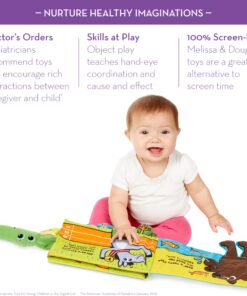 Melissa & Doug Soft Activity Baby Book - Whose Feet?, 2000+ toys - 1 EA, Multi color 19 81bLlqYhI L 2