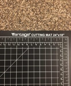 Dahle Vantage 10672 Self-Healing Cutting Mat, 18"x24", 1/2" Grid, 5 Layers for Max Healing, Perfect for Crafts & Sewing, Black 18" x 24" 45 81bM7B9uunL
