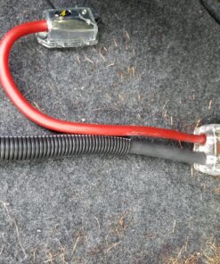 DS18 DB1020 Distribution Ground Block - 1 x 0GA in/ 2 x 0GA Out, Nickle Plated Internal Materials, High-Strength Heat Resistant Plastic Housing, Oversized Screws for Secure Connections (1 in 2 Out) Single 1X0GA in - 2X0GA Out Standard Packaging 21 81bOp1QaaQL