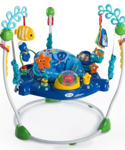Baby Einstein Neptune's Ocean Discovery Activity Jumper, Ages 6 months +, Max weight 25 lbs., Unisex 37 81bPARiUOOL