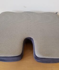 TravelMate Gel-Enhanced Memory Foam Seat Cushion – Perfect for Office Chair & Car Seat Cushion – Helps Relief from Tailbone Pain – Reduce Pressure on Coccyx & Hip – Non-Slip Washable Cover 33 81bPWBdBudL