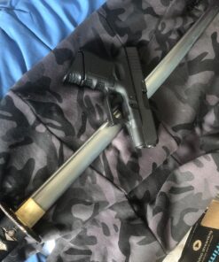 Vulcan Gear Traditional Japanese Handmade Sharp Katana Samurai Sword with Scabbard and Sword Stand Dragon Tsuba 49 81bPnBcsIAL