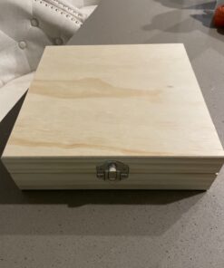 Wooden Essential Oil Box - Holds 52 (5-15 ml) & 6 (10ml Roll-On) Essential Oil Bottles - Perfect Essential Oils Case for Presentations - Protects Your Oils from Damaging Sunlight 1 Count (Pack of 1) 28 81bPt7XcdYL