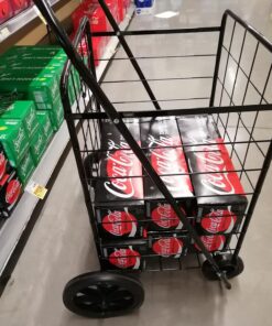 Whitmor Deluxe Utility Cart, Extra Large, Black 57 81bSP7GF2L