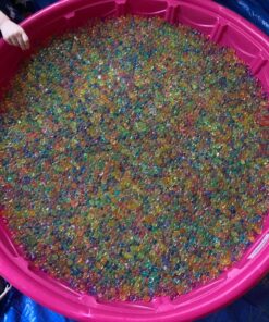 MarvelBeads Water Beads Rainbow Mix (1 Pound Bulk), for Kids Sensory Play and Spa Refill, BPA & Phthalate Free 60 81bSuZXGrTL