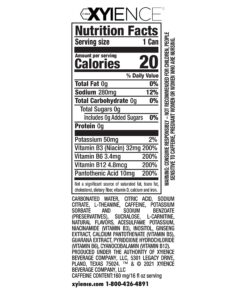 Xyience Cherry Lime Energy Drink, 16 fl oz can (Pack of 12) 15 81bTeCSslKL