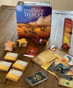 Gamewright Forbidden Desert – The Cooperative Strategy Survival Desert Board Game Multi-colored, 5" 32 81bULB1odtL