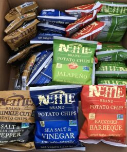 Kettle Brand Potato Chips, Variety Pack, 30 Ct Snack Bags, 1.5 Oz Each Variety Pack 1 1.5 Ounce (Pack of 30) 63 81bVJwnb7aL