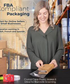 Poly Bags with Suffocation Warning 6x9", 8x10", 9x12", 11x14" - Combo Pack of 400 (100 each size) - Clear Poly Bags by Retail Supply Co - Resealable Combo (100 Each) - 6x9" 8x10" 9x12" 11x14" Suffocation Warning - Resealable Seal 15 81bWWbk4P9L