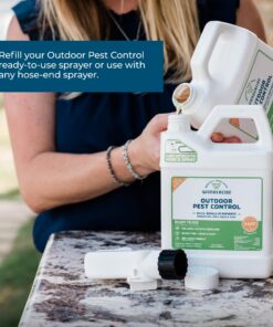 Wondercide - EcoTreat Outdoor Pest Control Spray Concentrate with Natural Essential Oils - Mosquito, Ant, Roach, and Insect Killer, Treatment, and Repellent - Safe for Pets, Plants, Kids - 16 oz 19 81bXtD cw4L