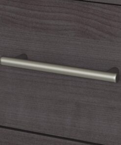 Bush SET008SG 60-Inch W L-Shaped Desk w/Hutch and Lateral File Cabinet Storm Gray 9 81bY7oLUMSL