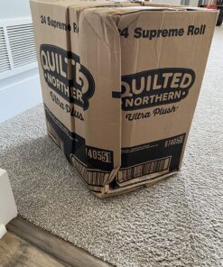 Quilted Northern Ultra Plush Toilet Paper, 24 Supreme Rolls = 105 Regular Rolls, 3-ply Bath Tissue 35 81bYFrgrbL