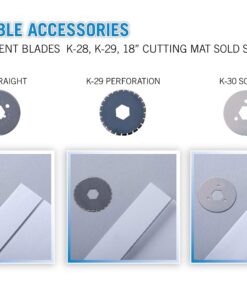 CARL Heavy Duty Rotary Paper Trimmer - 12238, Black/Silver, 18inch 18-Inch 16 81baWptxxL