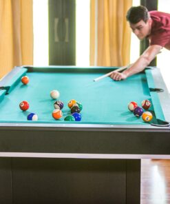 Triumph Sports Phoenix 7’ Billiard Table with Table Tennis Conversion Top for a Game of Pool or an Action-Packed Table Tennis Game 44 81bcvizRrcL