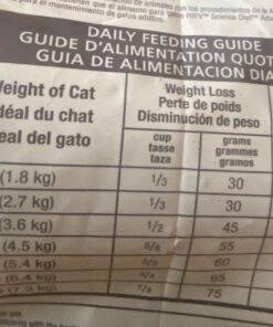 Hill's Science Diet Dry Cat Food, Adult, Perfect Weight for Healthy Weight & Weight Management, Chicken Recipe, 15 lb. Bag 15 Pound (Pack of 1) 36 81bd2doiTYL