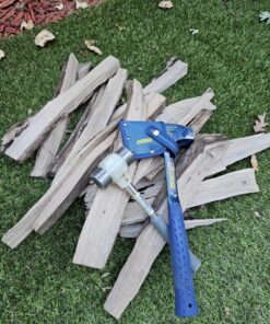 ESTWING Fireside Friend Axe - 14" Wood Splitting Maul with Forged Steel Construction & Shock Reduction Grip - E3-FF4, Blue 25 81bdM6ZQuvL