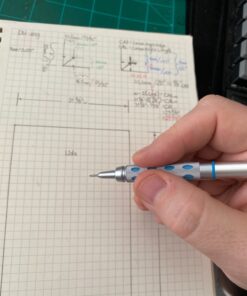 Pentel Graph Gear 1000 Automatic Drafting Pencil, 0.7mm Lead Size, Blue Barrel, 1 Each (PG1017C) 1 Pack 43 81bfPDaIwlL