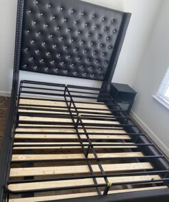 ZINUS 9 Inch Metal Smart Box Spring, Mattress Foundation, Strong Metal Frame, Easy Assembly, Queen Original 38 81bfaSi6A5L