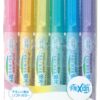 Pilot Frixion Light Soft Color Erasable Highlighter Pen, 6 Color Set (SFL-60SL-6CS) 6 Soft Color Set