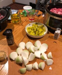 Hamilton Beach Portable 6 Quart Set & Forget Digital Programmable Slow Cooker Lock, Dishwasher Safe Crock & Lid, Temperature Probe, Stainless Steel 24 81bh2mUWRNL