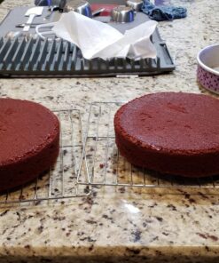 Wilton Bake-Even Cake Pan Strips - Use Cake Strips on Baking Pans for Evenly Baked Cakes, 6-Piece Set, (2) 35 x 1.5-Inch, (2) 25 x 1.5-Inch and (2) 10 x 1.5-Inch 6-Pc. 40 81bh71ZUOyL