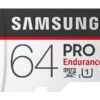 Samsung PRO Endurance 64GB 100MB/s (U1) MicroSDXC Memory Card with Adapter (MB-MJ64GA/AM) Standard 18 81bhWvKRcL