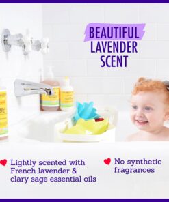 California Baby Calendula Bubble Bath | Calming Lavender Scent | 100% Plant-Based Ingredients (USDA Certified) | Allergy Friendly | Babies, Adults & Kids Bubble Bath | Ideal for Sensitive Skin | Free Bubble Wand Included | 384 mL / 13 fl. oz. 13 81bi3muapqL