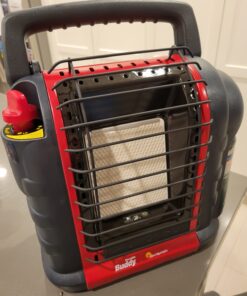 Mr. Heater F232000 MH9BX Buddy 4,000-9,000-BTU Indoor-Safe Portable Propane Radiant Heater, Red-Black 40 81bikAAl7iL