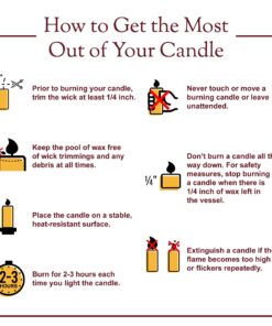 A Cheerful Giver — Aunt Kook's Apple Cider - 34oz Papa Scented Candle Jar with Lid - Keepers of the Light - 155 Hours of Burn Time, Gift for Women, Brown 16 81bjo9NcyYL