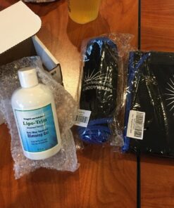 WeightLoss-Solutions Thigh Trimmer Sweat Wrap Sauna Belts to Reduce Cellulite, Thigh Fat, and Jiggly Arm Fat. Increase Heat, Sweat, and Circulation to Burn Fat, Smooth, Firm and Tone Black 23 81bkgWHRrcL