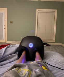 RENPHO Foot Massager Machine with Heat, Shiatsu Deep Kneading, Multi-Level Settings, Delivers Relief for Tired Muscles and Plantar Fasciitis, Fits Feet Up to Men Size 12,Brown Black-sl 35 81bl7CE2oSL