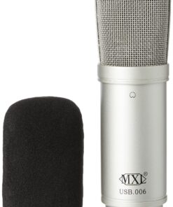 Marshall MXL USB 006 USB Cardioid Condenser Microphone, Grayish, 47mm x 177mm / 1.85 in. x 7 in. 5 81blGT6JTnL