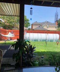 Bestway Power Steel 18' x 9' x 48" Rectangular Metal Frame Above Ground Outdoor Swimming Pool Set with 1,500 GPH Filter Pump, Ladder, and Pool Cover 18' x 9' x 48in 29 81blld3G3QL