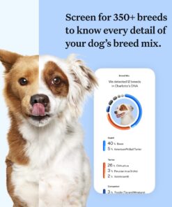 Wisdom Panel Breed Discovery Dog DNA Kit: Most Accurate Dog Breed Identification, Test for 365+ Breeds, MDR1 Health Test, Ancestry, Relatives 23 81bmmrNd2AL