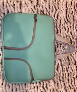HESTECH Chromebook Case,11.6-12.3 Laptop Sleeve Neoprene Computer Handbag Protective Cover for 13 inch MacBook Air/Pro M2/M1 Acer R11/Spin 311/HP Stream/Samsung/Surface /7+/6/5/4/3/Go 12.4" Mint Green 11.6"-12.5-12.9 Inch Hot Teal 48 81bn9EvpJAL