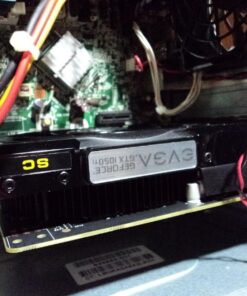 EVGA GeForce 04G-P4-6253-KR, GTX 1050 Ti SC GAMING, 4GB GDDR5, DX12 OSD Support (PXOC) Graphics Card SC (Single Fan) 49 81bnQFMkmWL