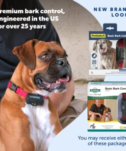 Alternative view of PetSafe Basic Bark Control Collar for Dogs 8 lb. and Up, Anti-Bark Training Device, Waterproof, Static Correction, Canine - Automatic Dog Training Collar to Decrease Barking, PBC-102