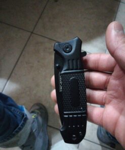 TAC Force Spring Assisted Opening Tactical Rescue Folding Knife Pocket (Black) 40 81bo3hw8G1L