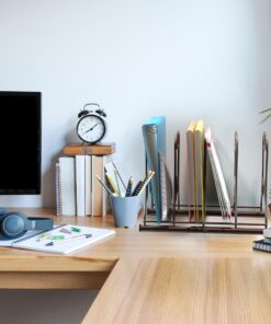 Simple Houseware Cabinet Pantry Pot and Pan Organizer Holder Rack, Bronze 31 81boWRH1JGL