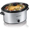 Hamilton Beach 5-Quart Portable Slow Cooker, Silver 25 81bpRgG4XfL