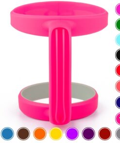 STRATA CUPS 30oz Tumbler Handle (PINK) Available For 30oz YETI Tumbler, OZARK TRAIL Tumbler, Rambler Tumbler- BPA FREE Pink 21 81bpYkKaqwL