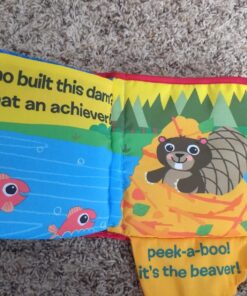 Lamaze Peek-A-Boo Forest Soft Baby Book - Clip-On Cloth Book - Washable Crinkling Fabric Pages for Sensory Play - Teething and Learning Toys for Babies - 6 Months and Up 73 81bqOh3D8OL