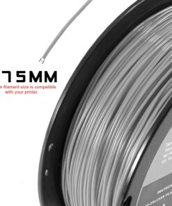 HATCHBOX ABS 3D Printer Filament, Dimensional Accuracy +/- 0.03 mm, 1 kg Spool, 1.75 mm, Gold 15 81brNJlK7IL 7
