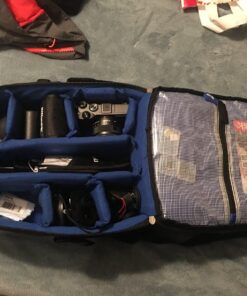 Acuvar Professional DSLR Camera Backpack with Rain Cover for Canon, Nikon, Sony, Olympus, Samsung, Panasonic, Pentax models. Gen 1 51 81brl1m8MxL