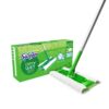 Swiffer Sweeper 2-in-1 Mops for Floor Cleaning, Dry and Wet Multi Surface Floor Cleaner, Sweeping and Mopping Starter Kit, Includes 1 Mop + 19 Refills, 20 Piece Set 17 81bu6JSqNqL