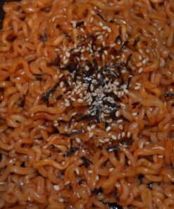 Samyang New Ramen/Spicy Chicken Roasted Noodles, 4.94 oz (Pack of 5) Carbo 5 pk 4.9 Ounce (Pack of 5) 26 81bvcoGruL