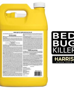 HARRIS Bed Bug Killer, Liquid Spray with Odorless and Non-Staining Formula (Gallon) 18 81bx0Rz 7L