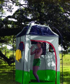 Texsport Portable Outdoor Camping Shower Privacy Shelter Changing Room, Gray, 1 Count (Pack of 1) 33 81byrx8yXGL