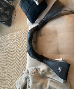 Snailax Cordless Massager - Shiatsu Neck and Shoulder Massager with Heat, Portable, Lumbar, Foot Electric Massage Pillow Black 33 81bz24Lff1L