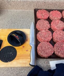 Grillaholics Stuffed Burger Press and Recipe eBook - Extended Warranty - Hamburger Patty Maker for Grilling - BBQ Grill Accessories 30 81bzwzEJFiL
